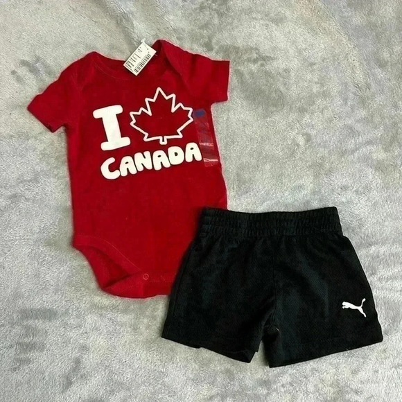 Nike  and The Children's Place (NWT) - 2 piece bundle. Size 0-3 months - Picture 1 of 6